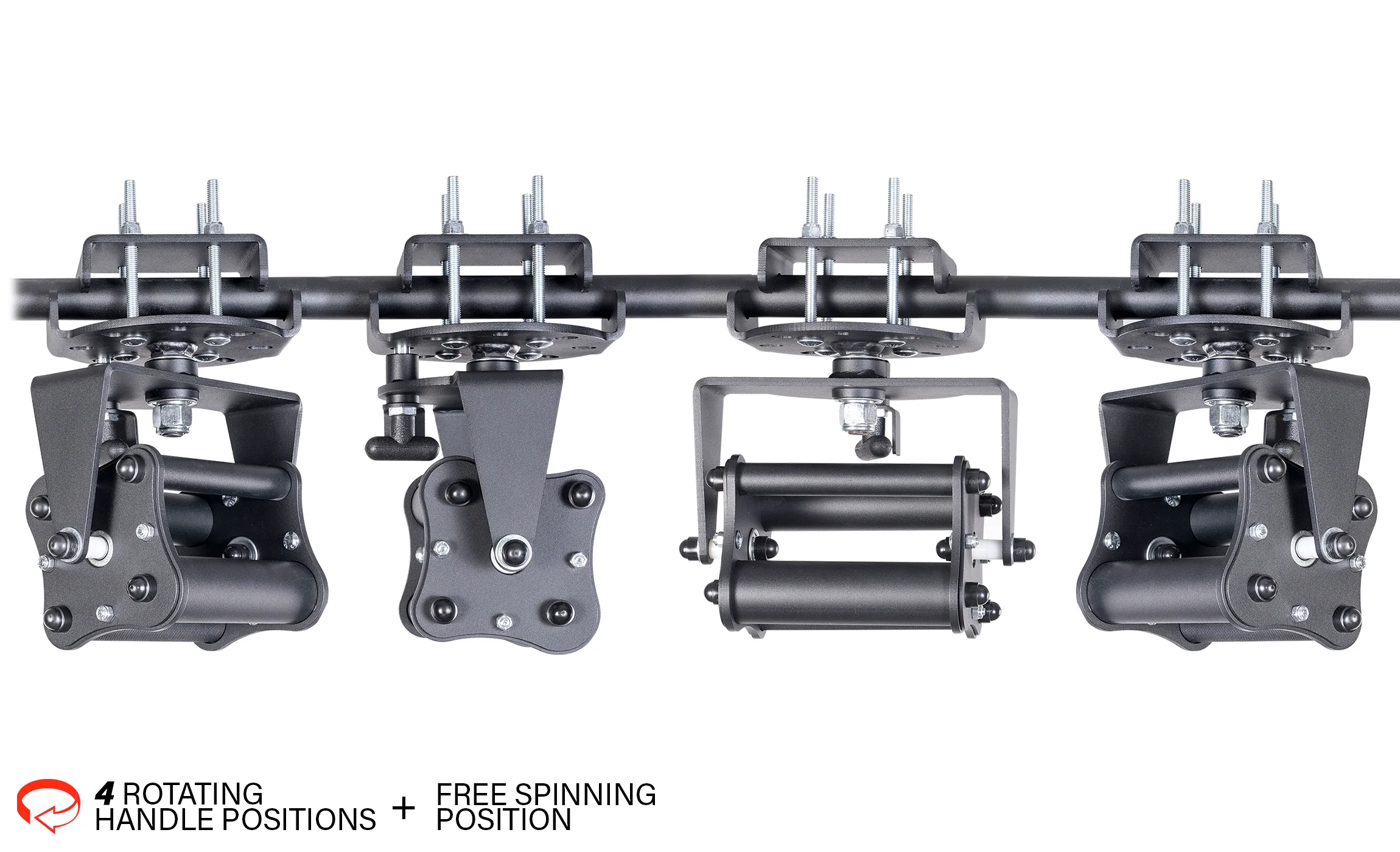99 Ways Chin Bar Handles w/Clamps - Image 4