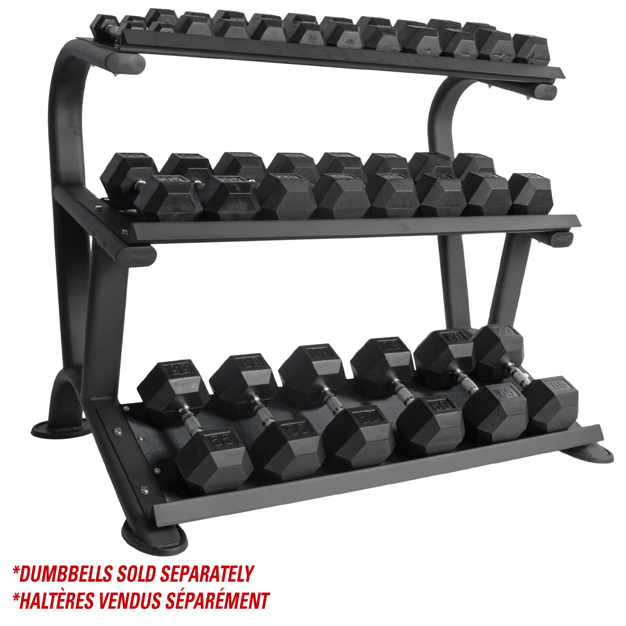 ATOP Sports Dumbbell Rack, 3 Tier, Deluxe - Image 4