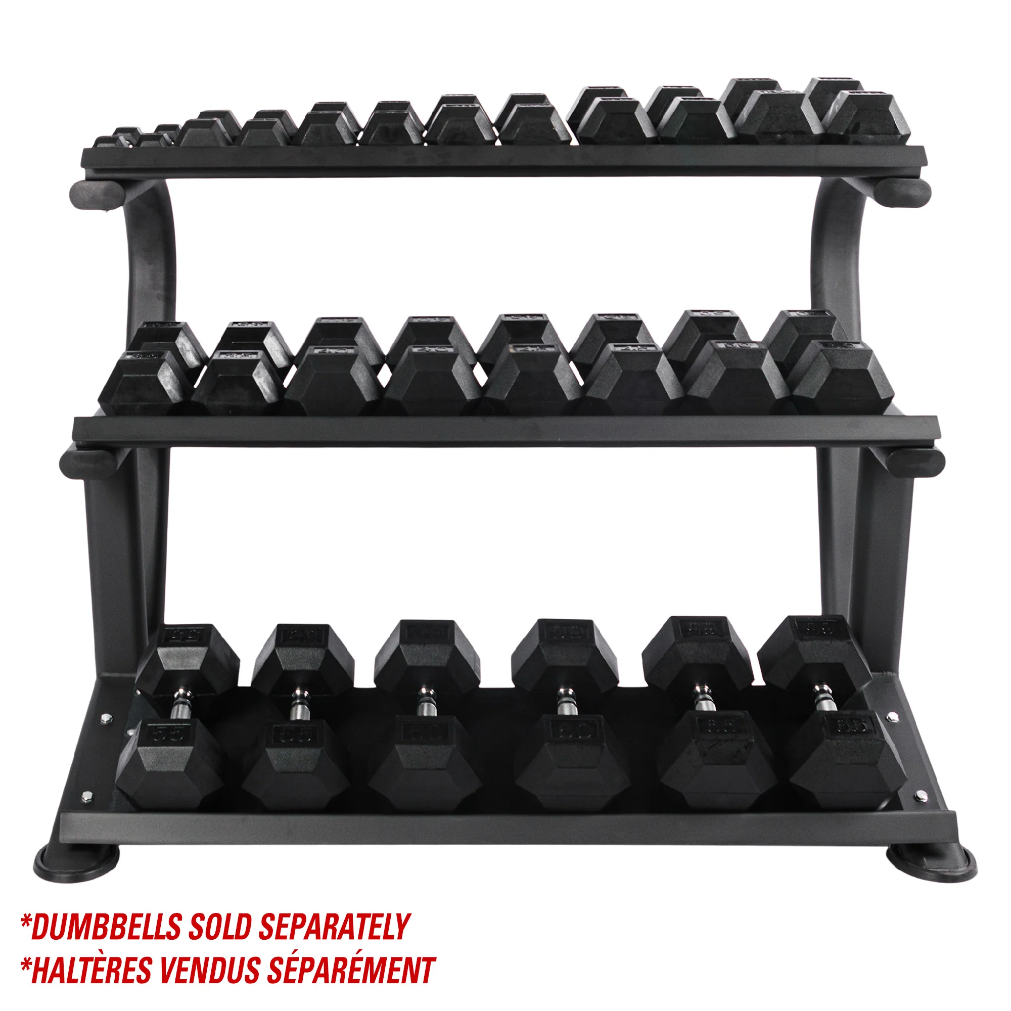 ATOP Sports Dumbbell Rack, 3 Tier, Deluxe - Image 6