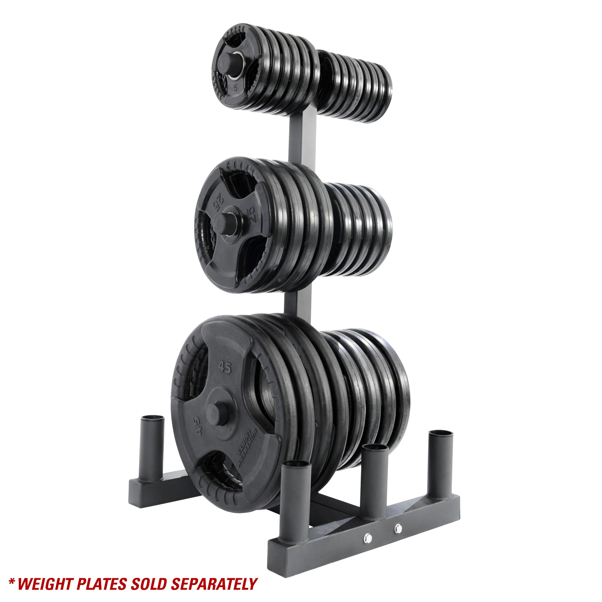 ATOP Olympic Plate Rack w/ Bar Holders - Image 6