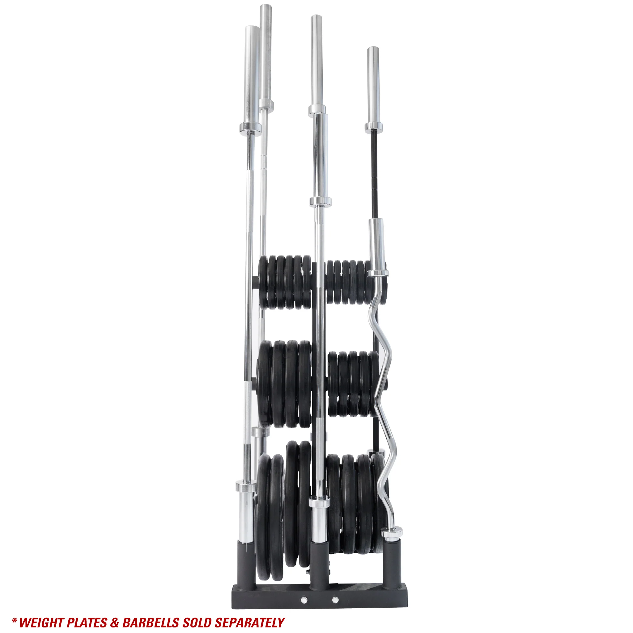 ATOP Olympic Plate Rack w/ Bar Holders - Image 7