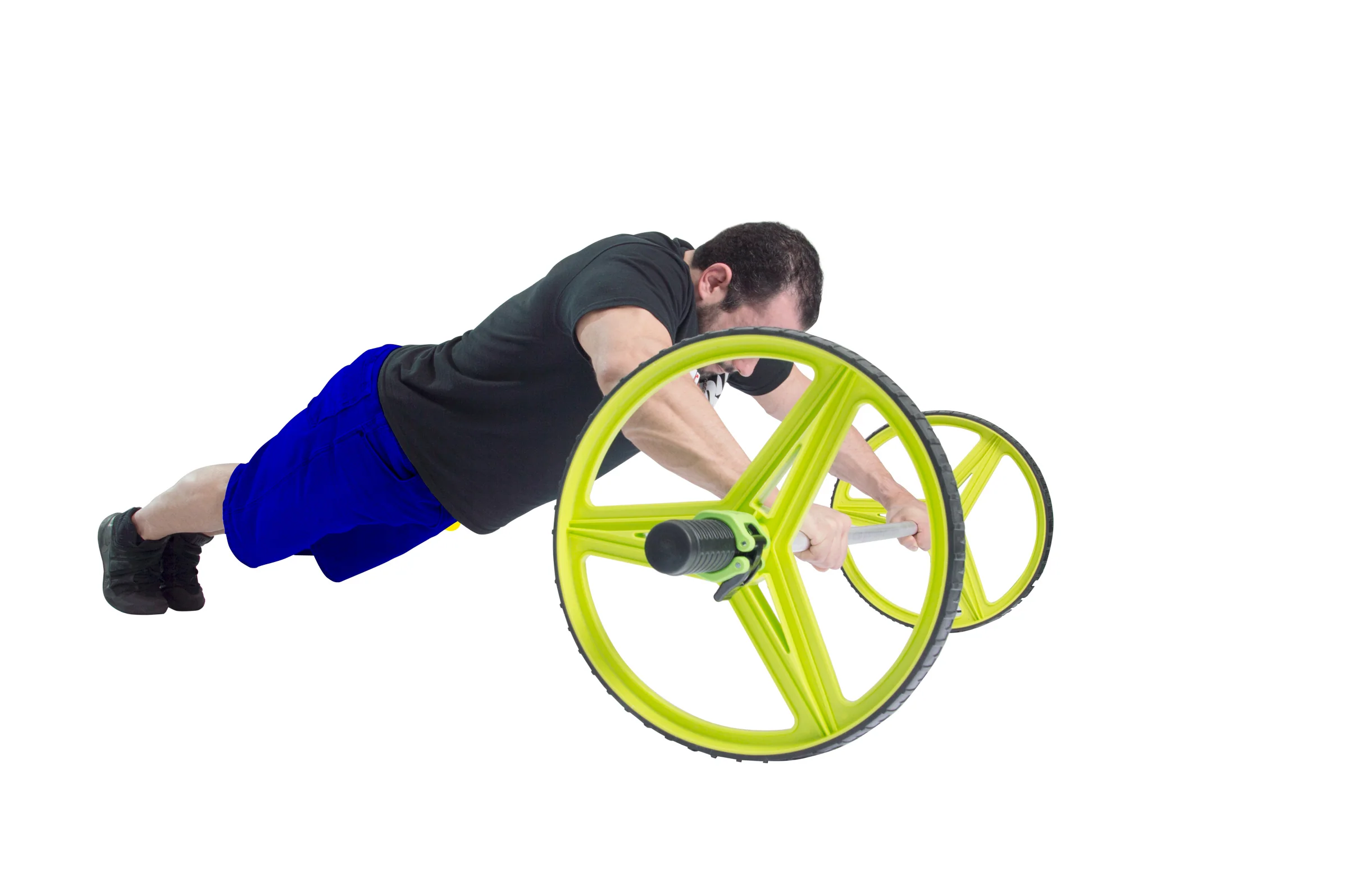 Axle Olympic System with Bar, Roller Plates and Collars - Image 3
