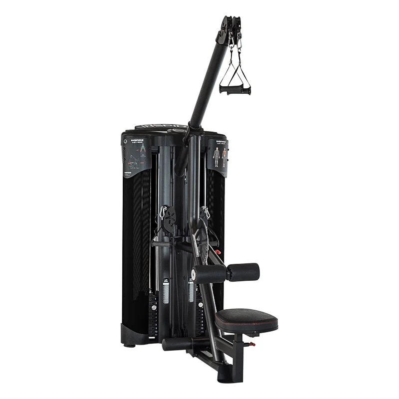 Inspire Fitness Commercial Dual Lat, Row, w/UpRight, 2x100 - Image 4