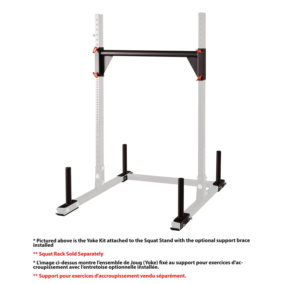 CrossBox Yoke/Ski Kit for Squat Stands