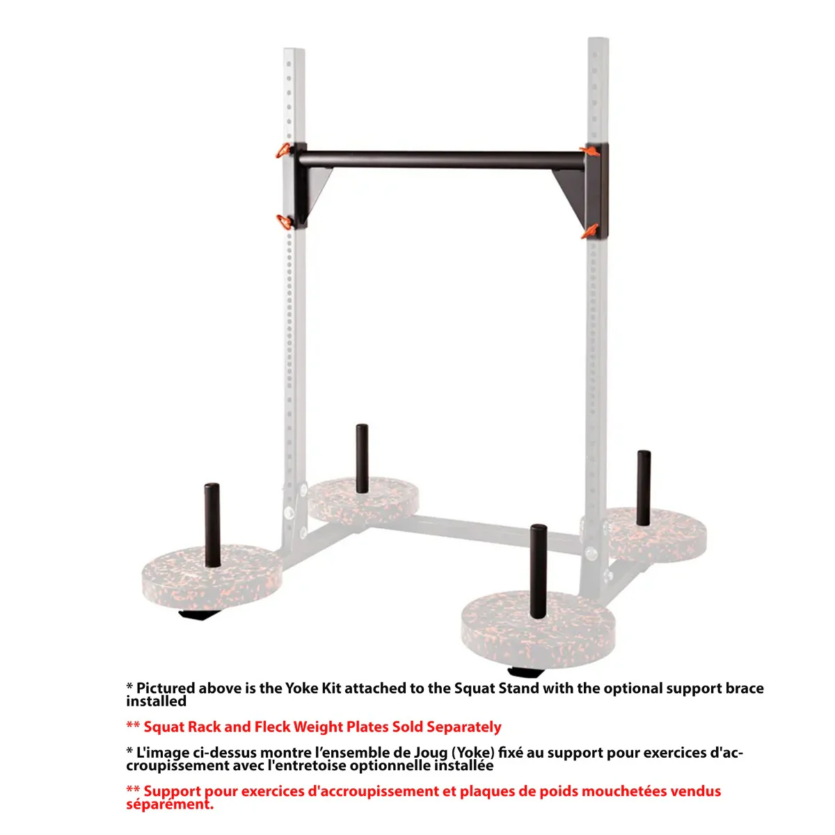 CrossBox Yoke/Ski Kit for Squat Stands - Image 2