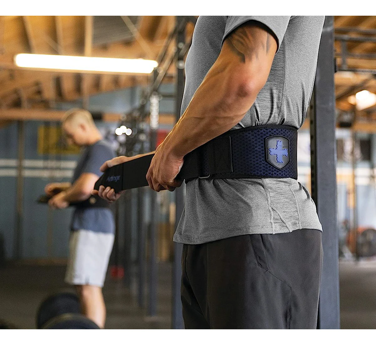 Harbinger HexcoreBelt Mens Blue, xlarge - Image 6