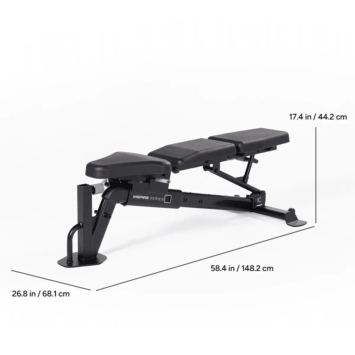 Inspire FID7 PRO Adjustable Bench - Image 3