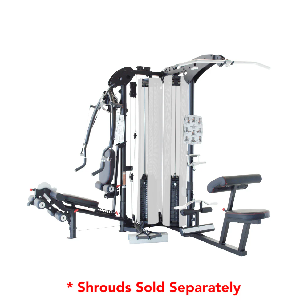Inspire Fitness M5 Gym, 2x200lb, w/pads, no shrouds - Image 5