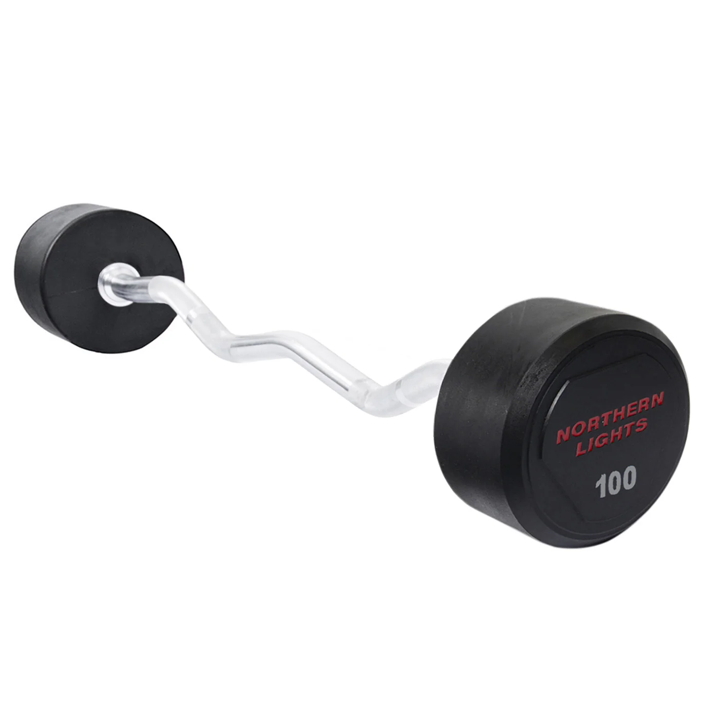 NL Logo Urethane Fixed EZ Curl, 100 lb