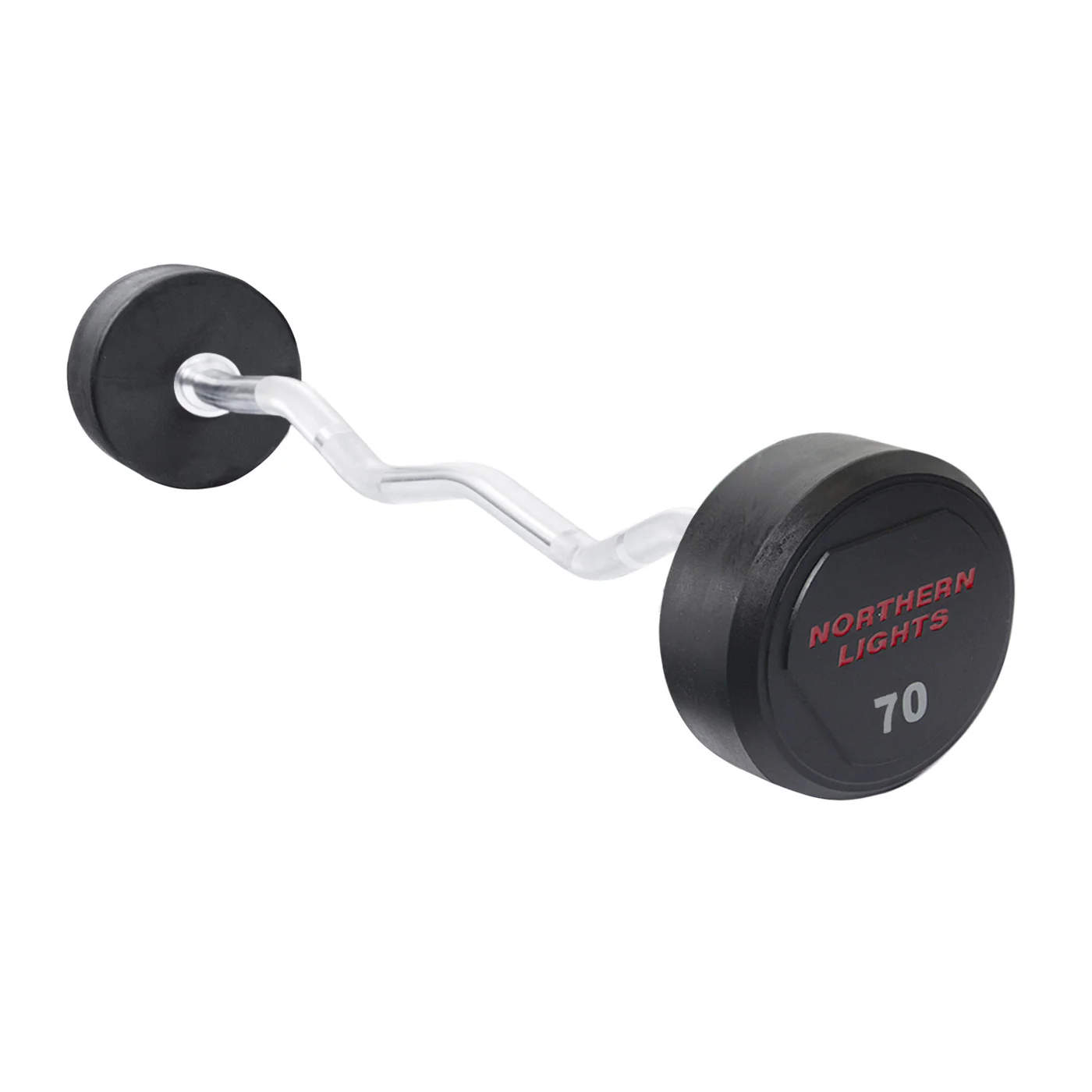NL Logo Urethane Fixed EZ Curl, 70 lb