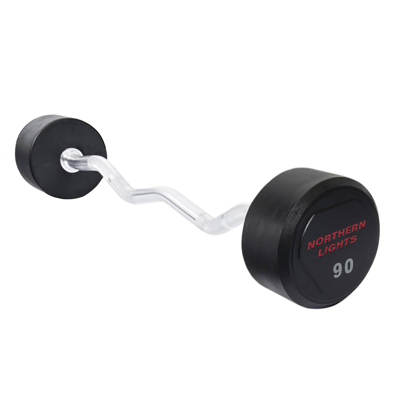 NL Logo Urethane Fixed EZ Curl, 90 lb