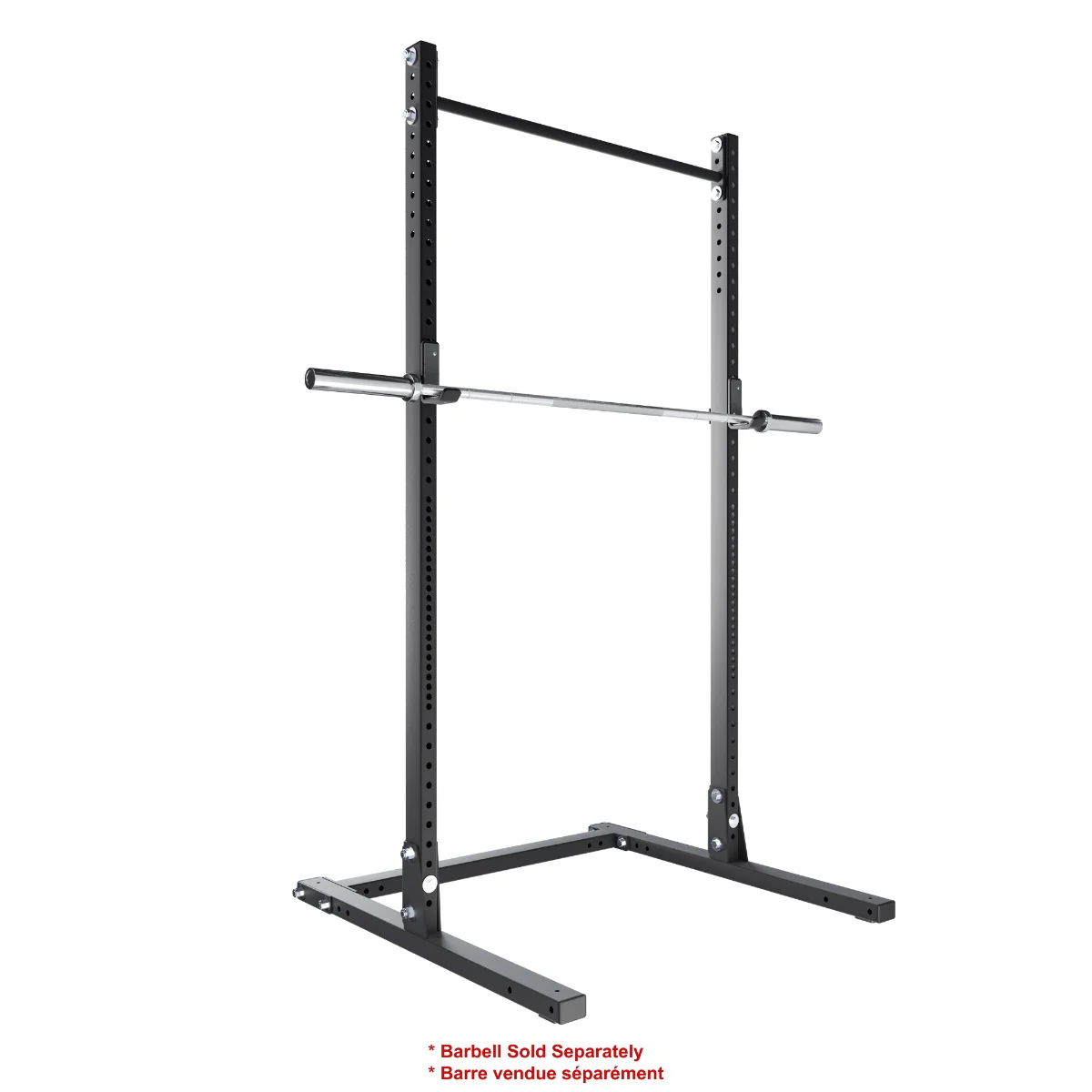 92" Cross Box Squat Stand with Chin Bar - Image 4