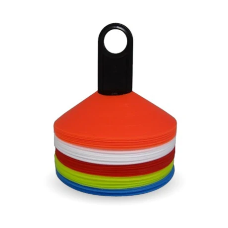 Agility Disc Set - 50 Pieces with Holder