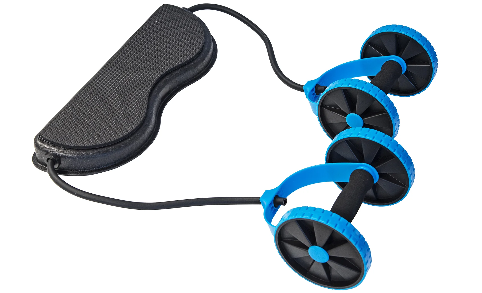 Multi Way Exercise Wheel, Blue/Black