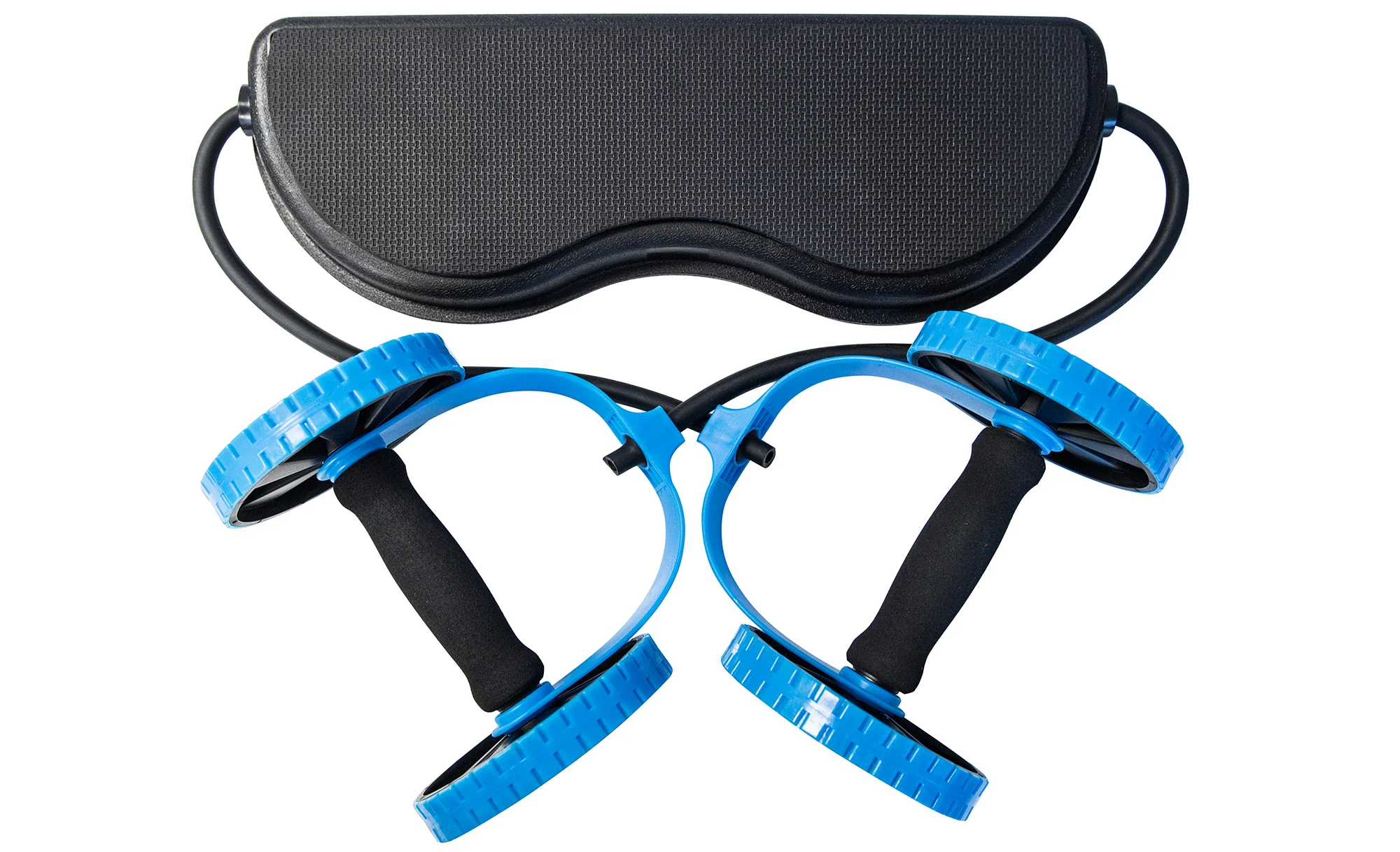 Multi Way Exercise Wheel, Blue/Black - Image 2