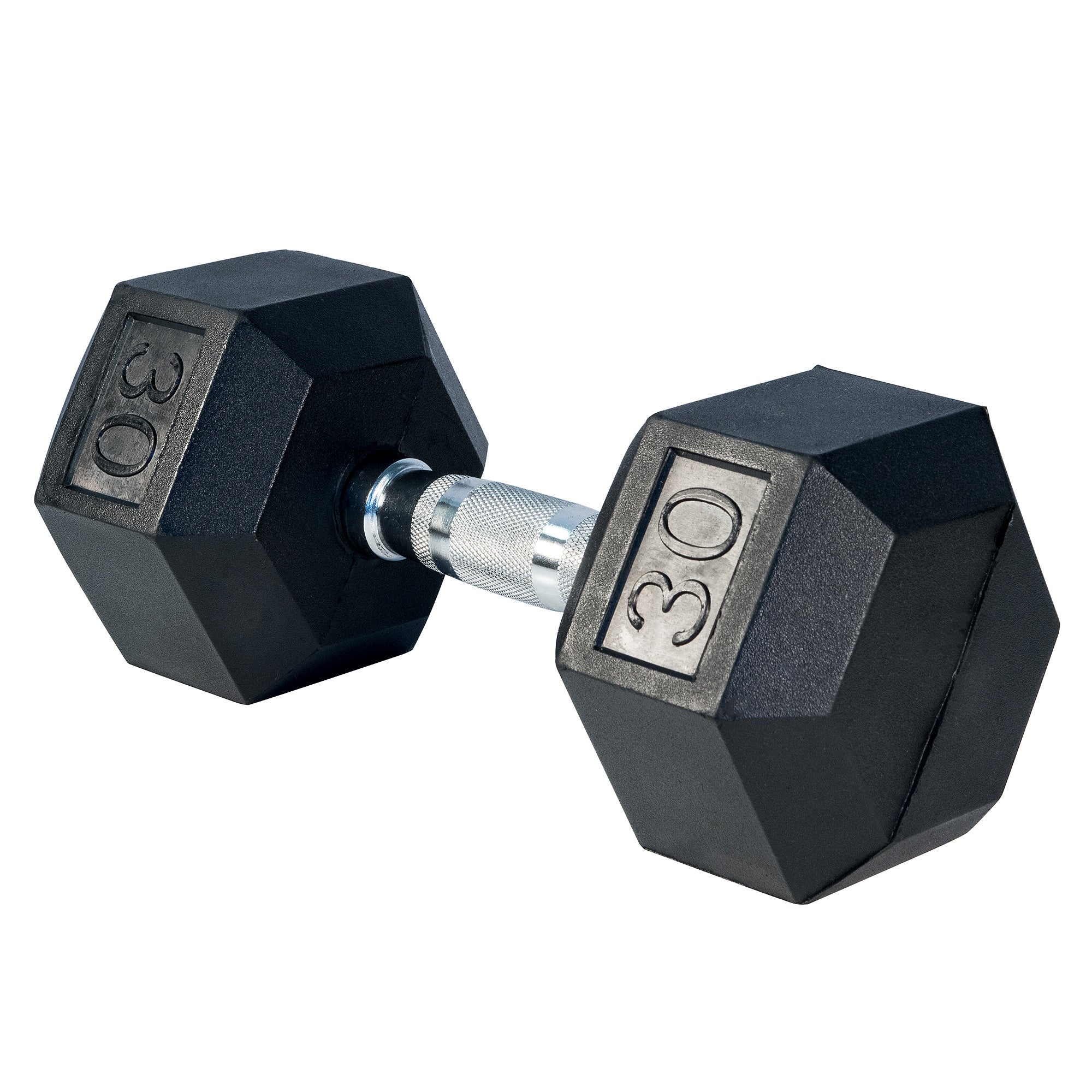 Rubber Hex Dumbbell,l, 35lbs