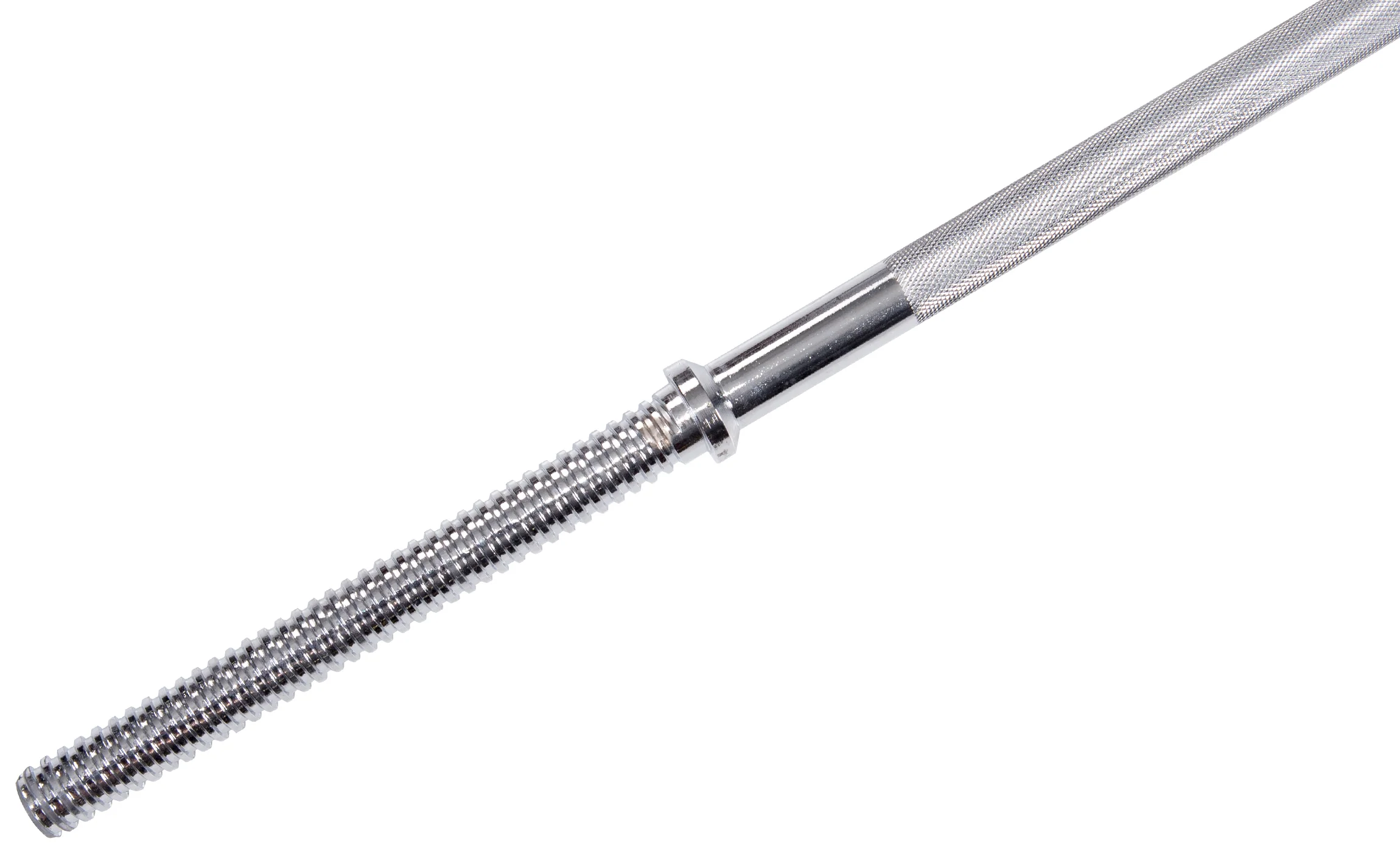 Threaded Chrome 60" Barbell (No Collars)