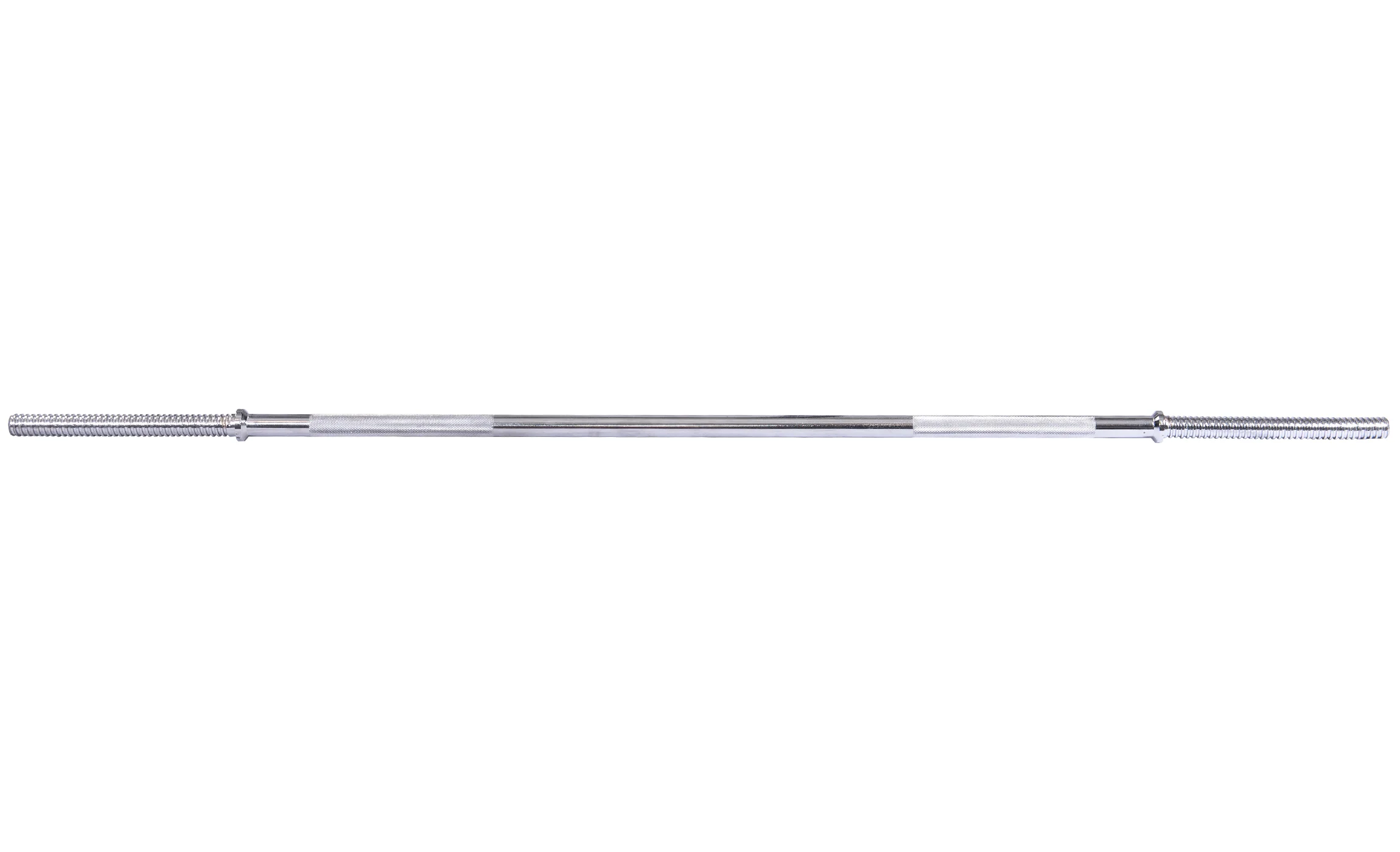 Threaded Chrome 60" Barbell (No Collars) - Image 2