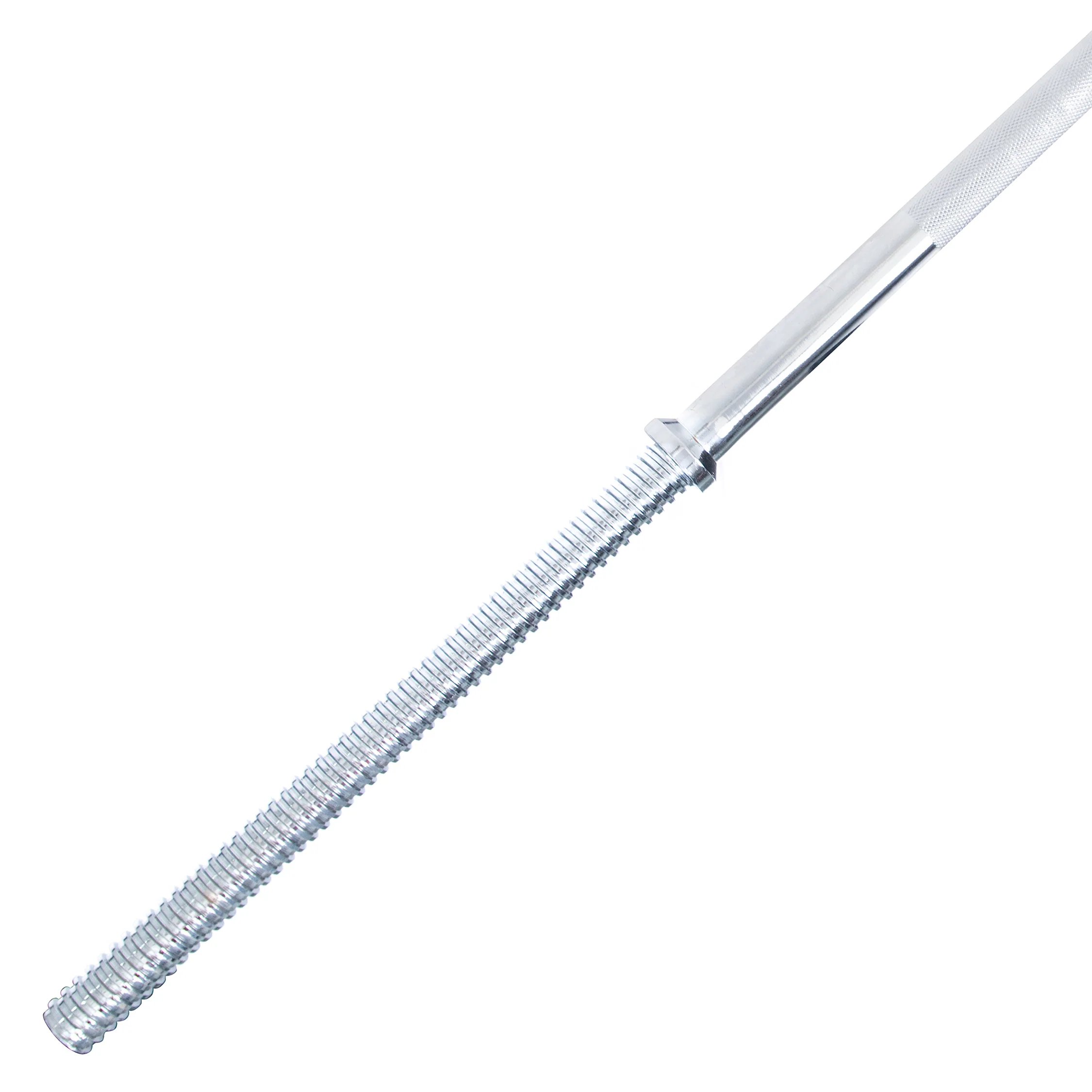 Threaded Chrome 72" Barbell (No Collars)