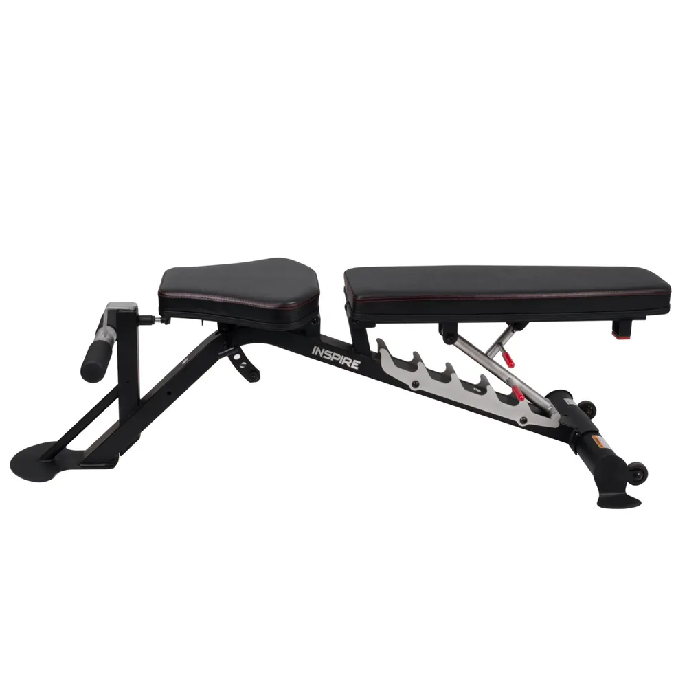 Inspire Fitness SCS-WB2 Weight Bench for FT2, Black - Image 4