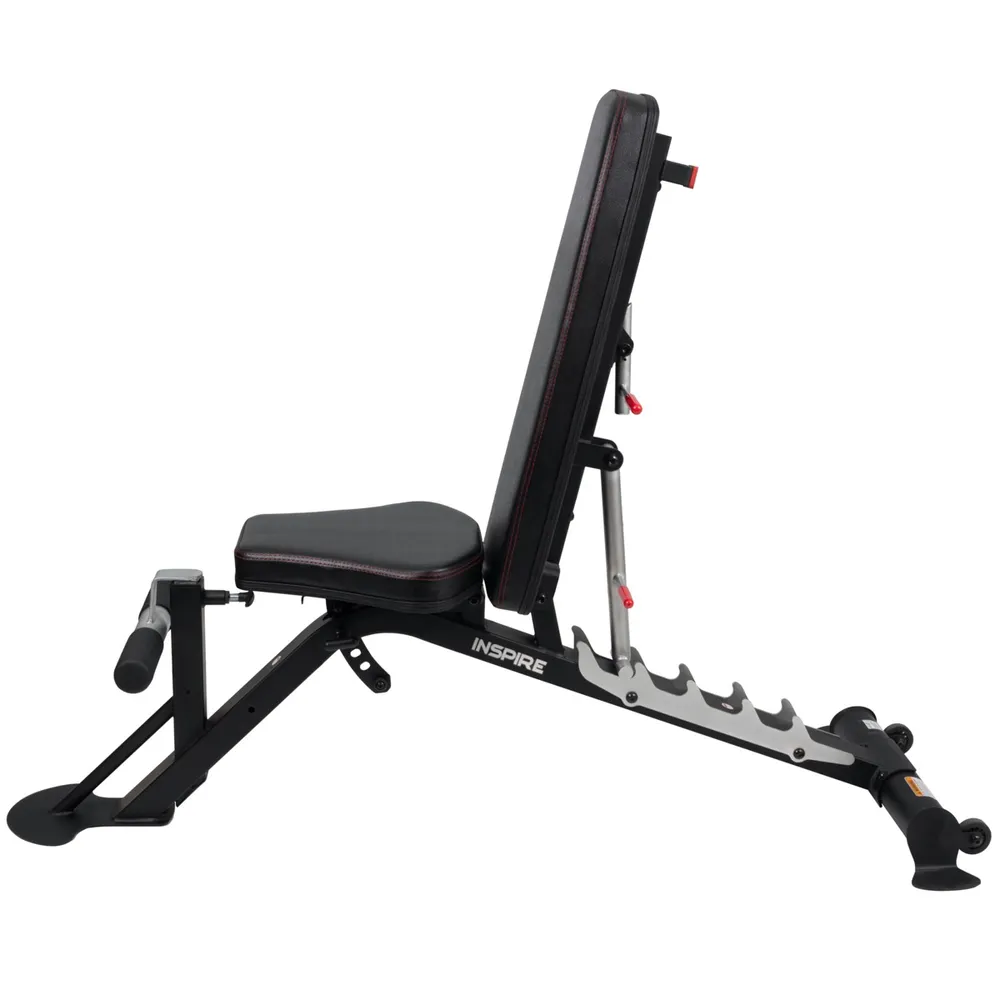 Inspire Fitness SCS-WB2 Weight Bench for FT2, Black - Image 5