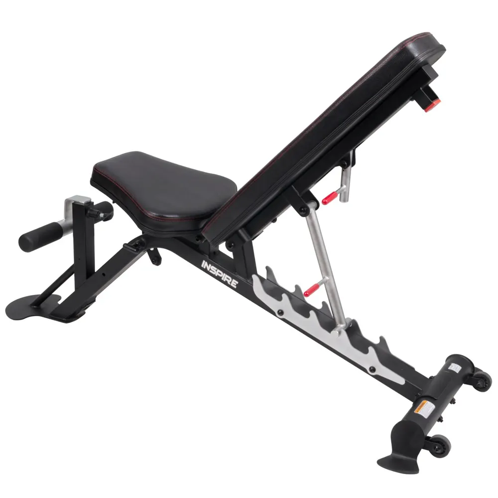 Inspire Fitness SCS-WB2 Weight Bench for FT2, Black - Image 6