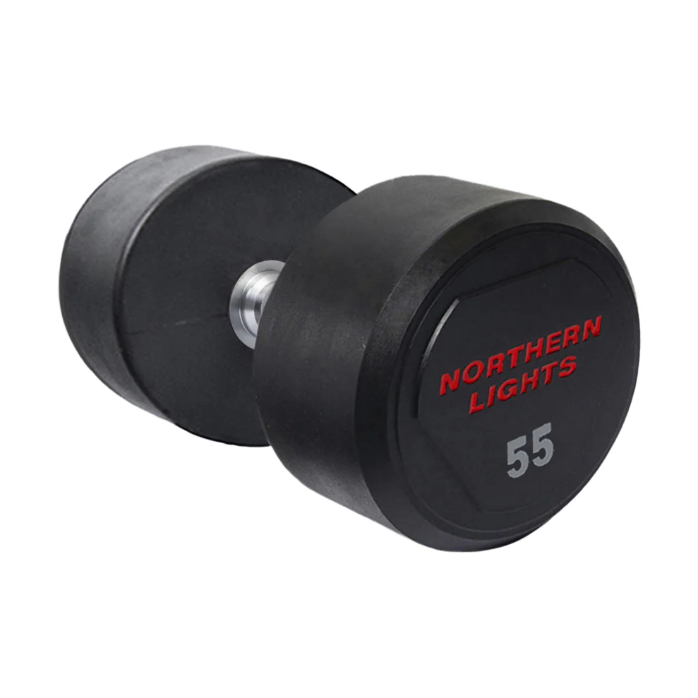 Urethane Fixed Dumbbell,  55 lb